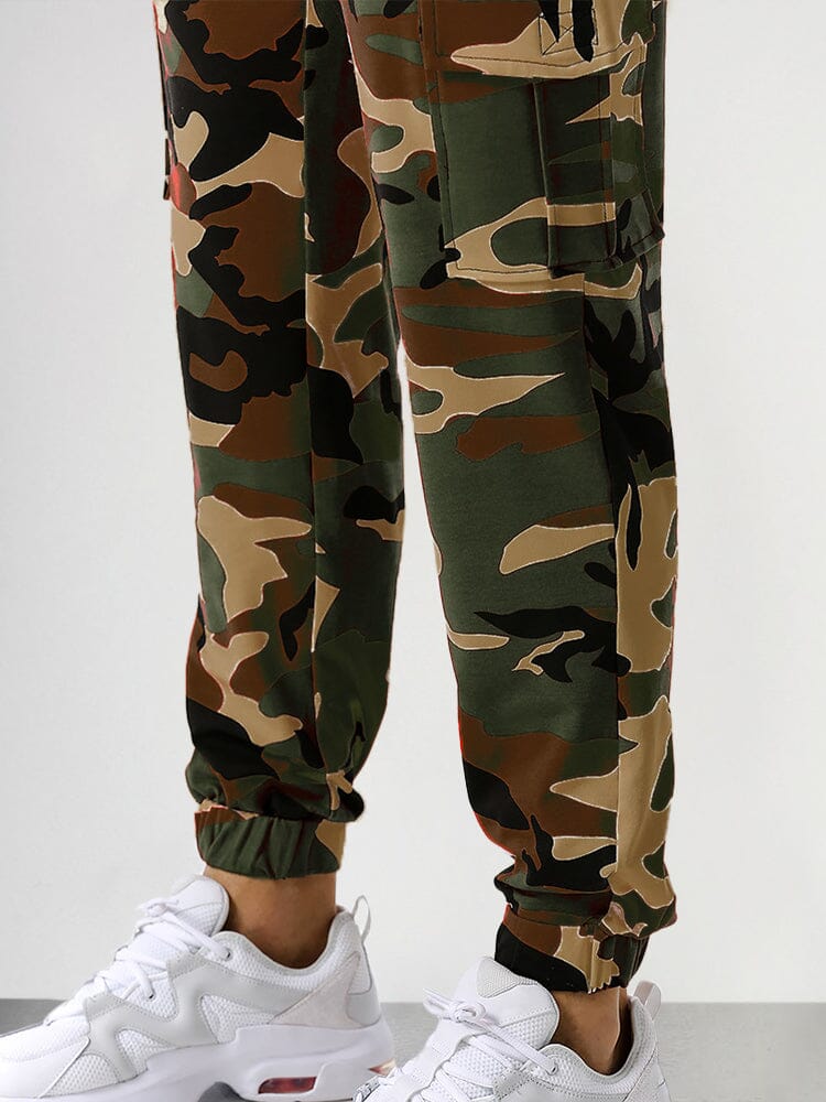 Splicing Camouflage Sports Fitness Pants Pants coofandystore 
