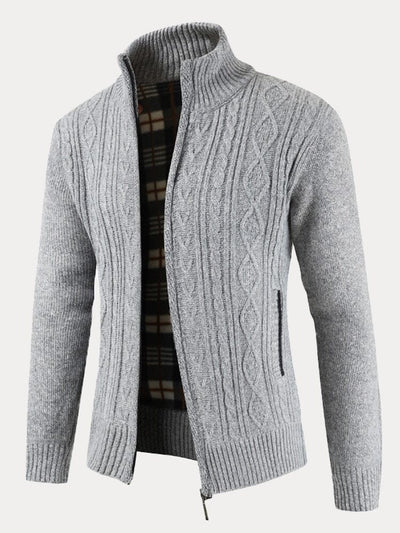 Cardigan Knitted Stand-up Collar Sweater Coat Coat coofandystore 