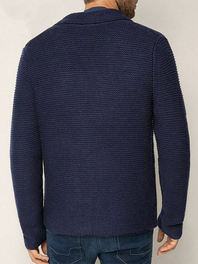 Lapel Knit Cardigan Sweater Sweaters coofandystore 