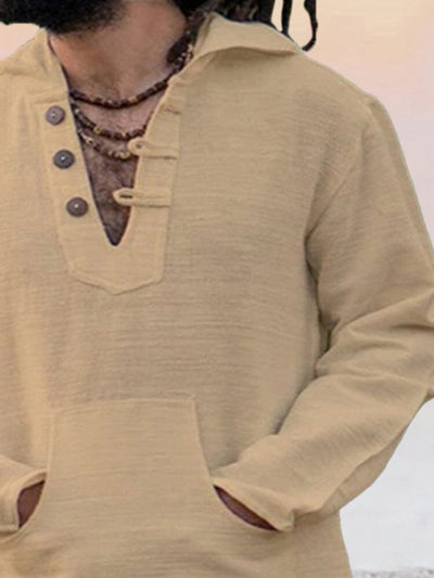 Trendy Linen Button Up Shirt Shirts coofandystore 