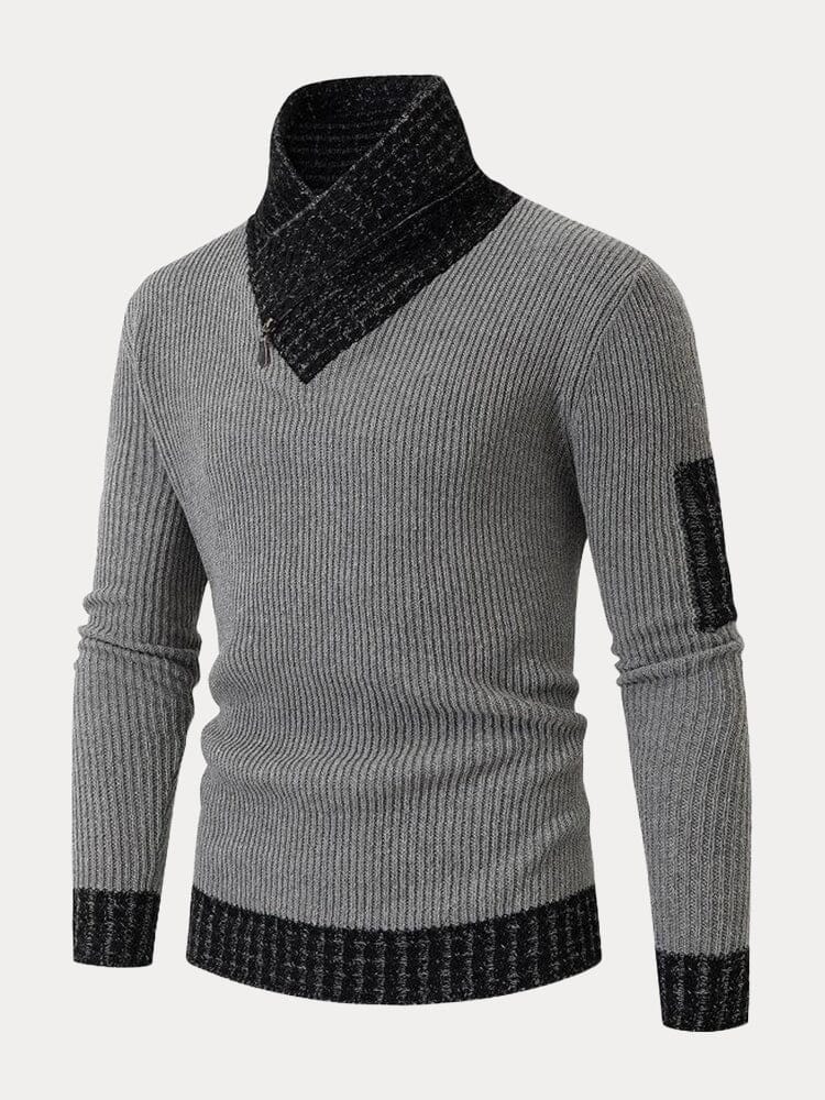 Slim Fit Knit Pullover Sweater Sweaters coofandystore 