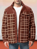 Padded Warm Cotton Flannelette Jacket Jackets coofandystore Coffee S 