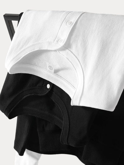 Casual Button Up Basic Henley Shirt T-Shirt coofandystore 