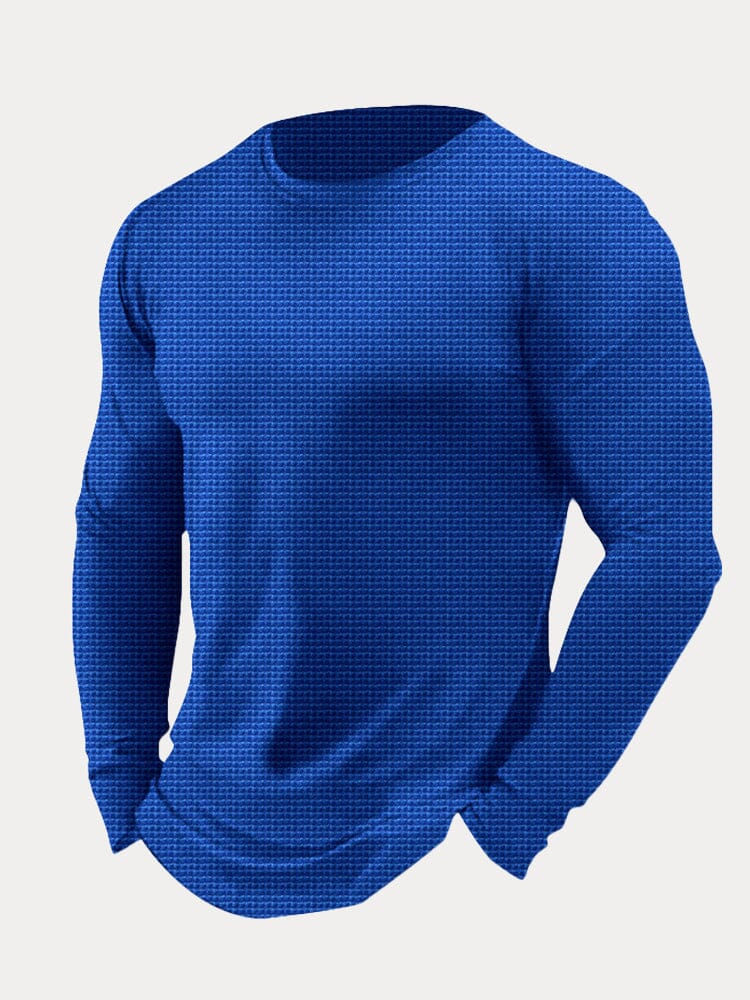 Round Neck Trend T-Shirt T-Shirt coofandystore Blue S 