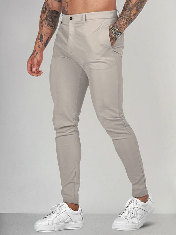 Outdoor Slim Straight Work pants Pants coofandystore Khaki M 