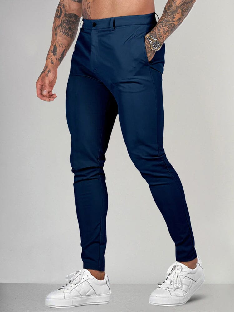 GRACEART Pantaloni da Uomo Steampunk Slim Casual Vittoriano Gotico Pantaloni (S, Cachi GRACEART Pantaloni da Uomo Steampunk Slim Casual Vittoriano Gotico Pantaloni (S, Cachi