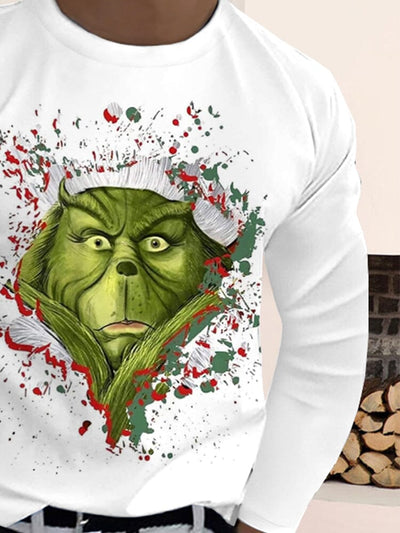 Christmas Cartoon Long Sleeve Shirt Shirts & Polos coofandystore 