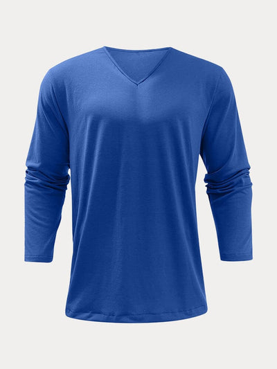 Solid Color Long-sleeved Basic T-Shirt T-Shirt coofandystore 