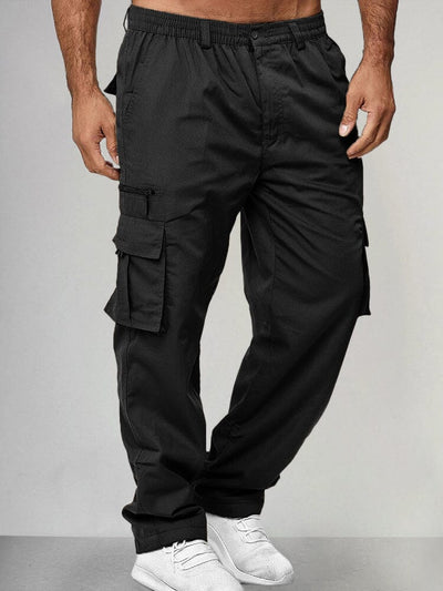 Classic Casual Cargo Pants Pants coofandystore Black S 
