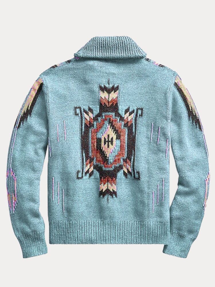 Vintage Graphic Sweater Coat Sweaters coofandystore 