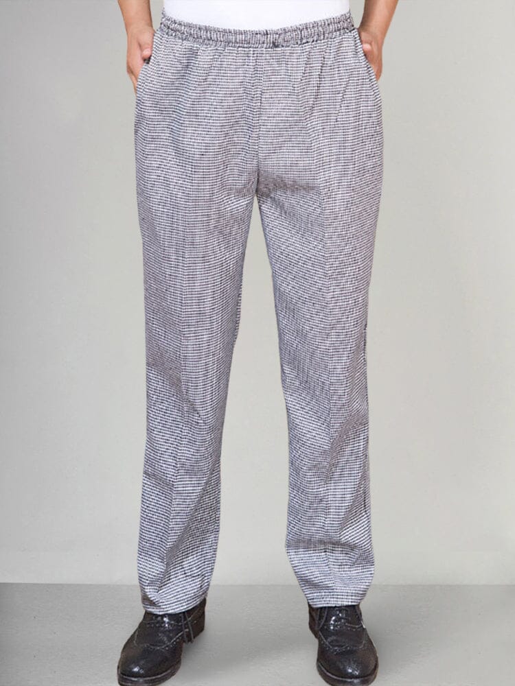 Loose Straight-legged Striped Pants Pants coofandystore Light Grey M 