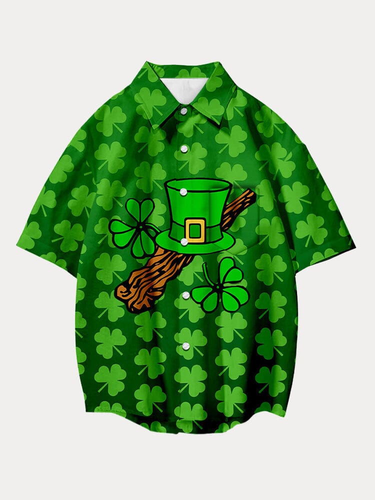 St. Patrick's Irish Day Print Pocket Shirt Shirts coofandystore PAT1 M 