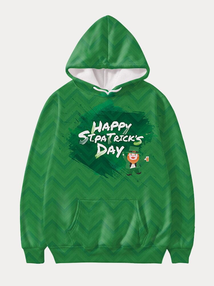 St. Patrick's Day Graphic Hoodie Hoodies coofandystore PAT2 S 
