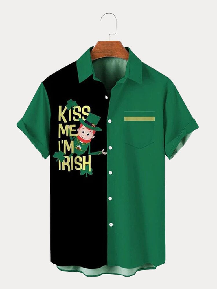 St. Patrick's Day Short Sleeve Shirt Shirts coofandystore PAT2 XS 