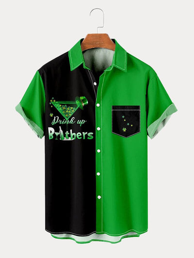 St. Patrick's Day Short Sleeve Shirt Shirts coofandystore PAT3 XS 
