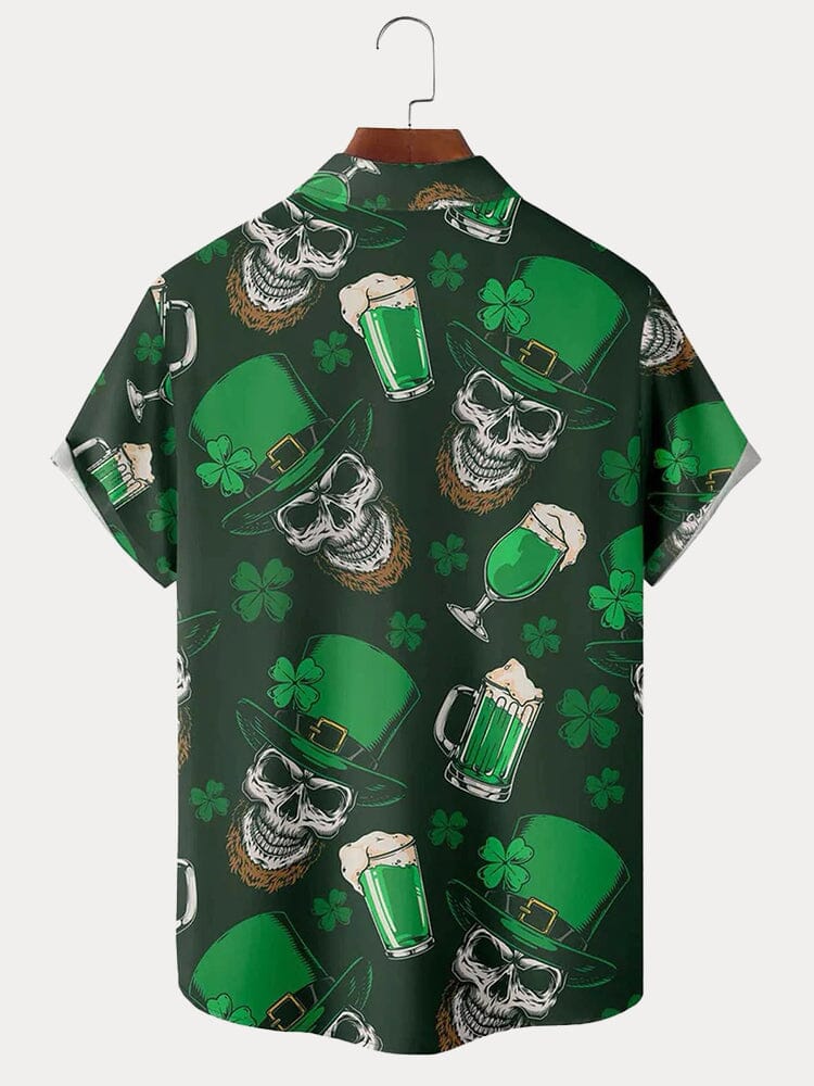 St. Patrick's Day Printed Casual Shirt Shirts coofandystore 