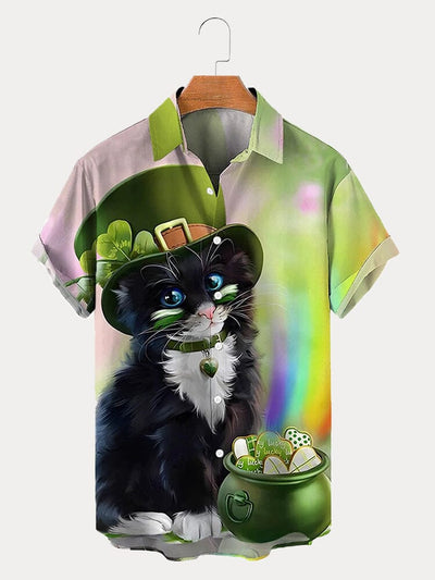 St. Patrick's Day Short Sleeve Shirt Shirts coofandystore PAT3 XS 