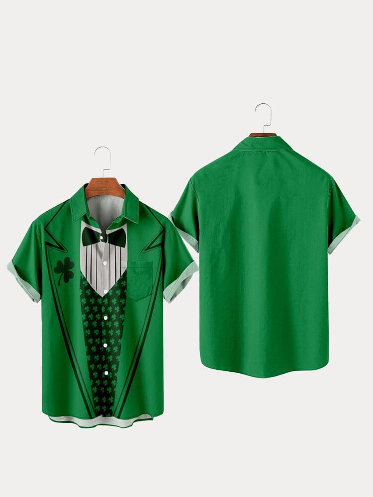 St. Patrick's Day Printed Casual Shirt Shirts coofandystore 