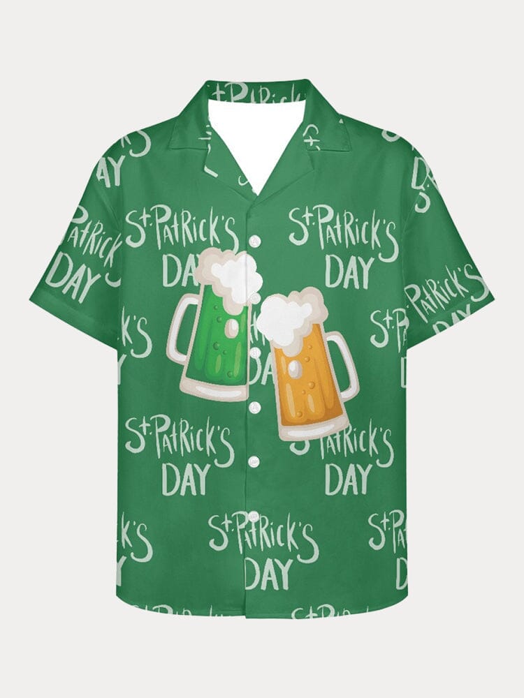 St. Patrick's Day Button Down Shirt Shirts coofandystore PAT1 XS 