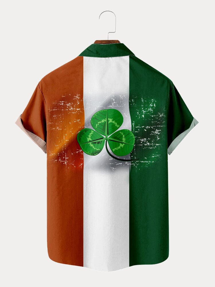 St. Patrick's Day Button Shirt Shirts coofandystore 