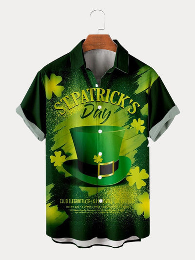 St. Patrick's Day Button Shirt Shirts coofandystore PAT2 XS 