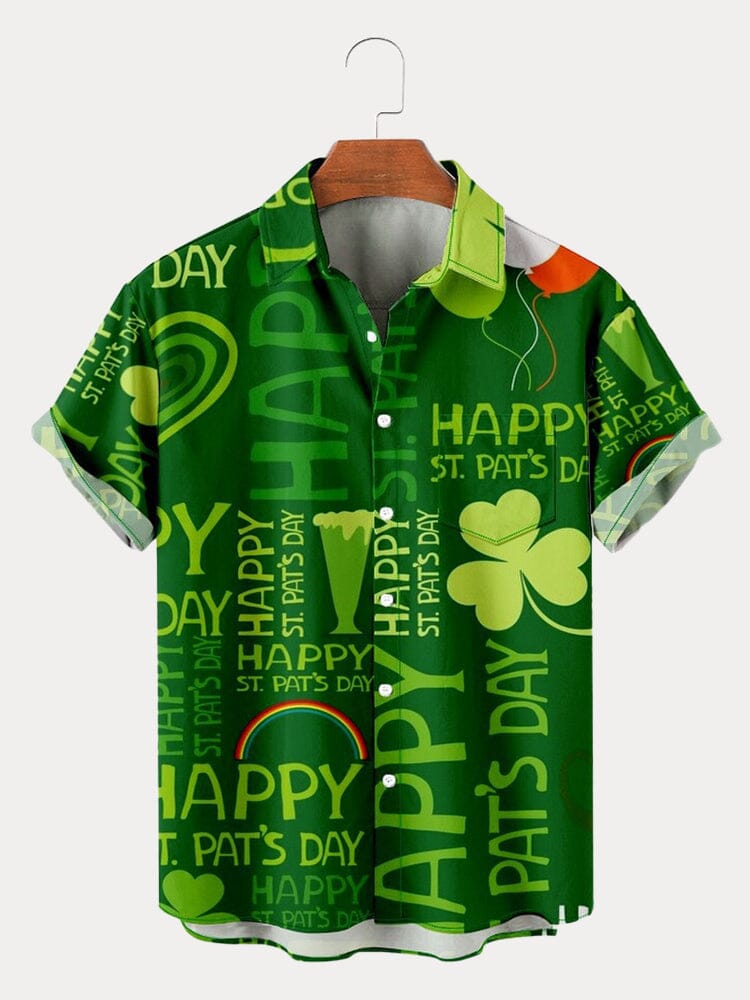 St. Patrick's Day Stripe Shirt Shirts coofandystore PAT5 XS 