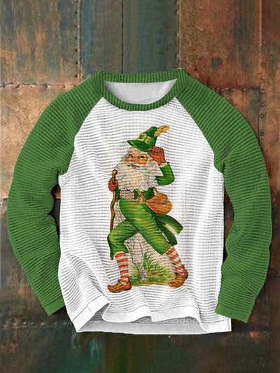 St. Patrick's Day Graphic Round Neck Sweatshirt Hoodies coofandystore 