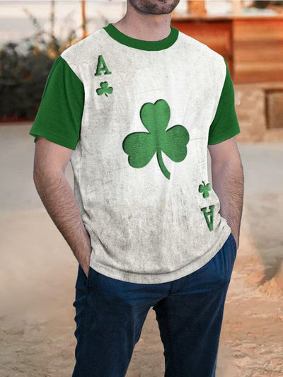 St. Patrick's Day Stylish Trefoil Graphic T-shirt T-Shirt coofandystore PAT1 S 
