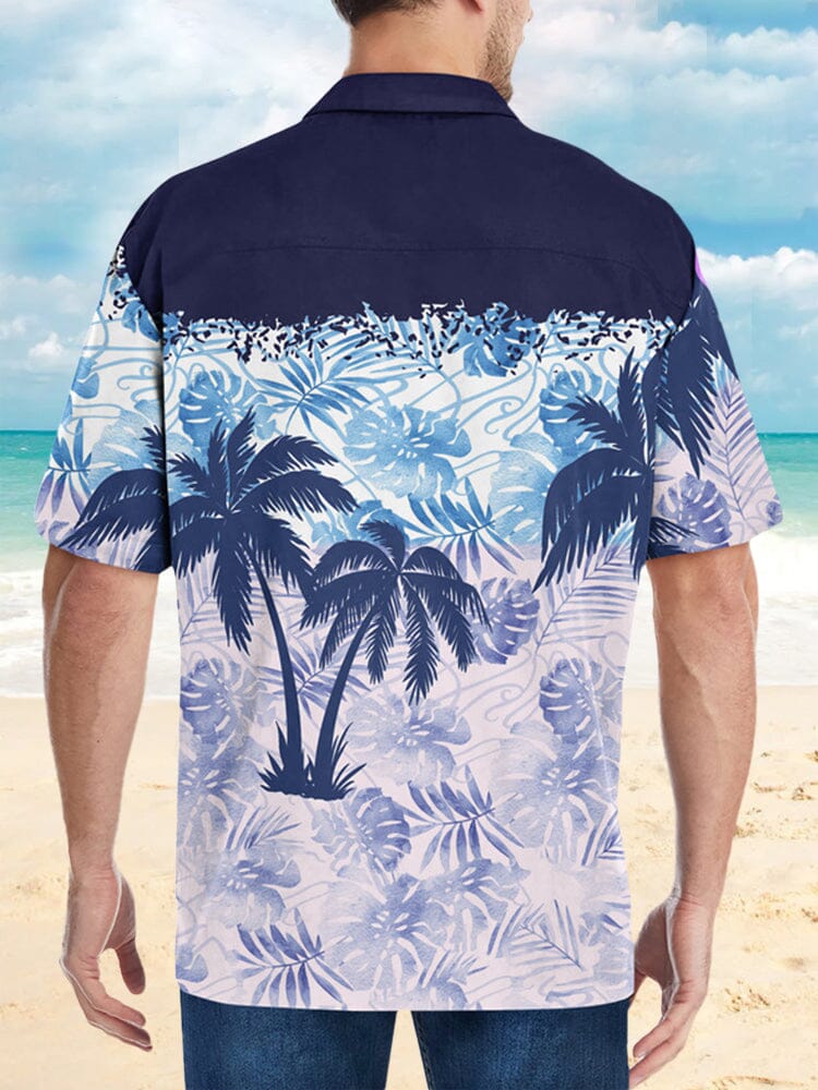 Hawaiian Coconut Tree Beach Shirt Shirts coofandystore 