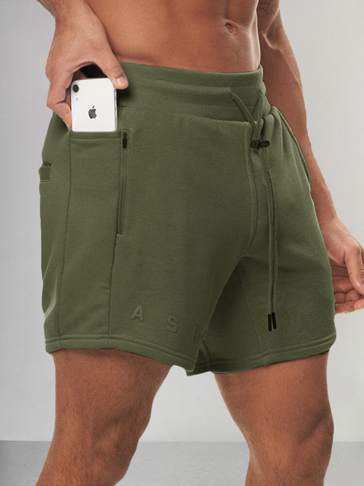 Functional Sports & Fitness Shorts Shorts coofandystore Army Green M 
