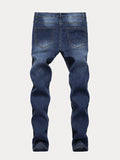 Slim Fit Torn Jeans Pants coofandystore 