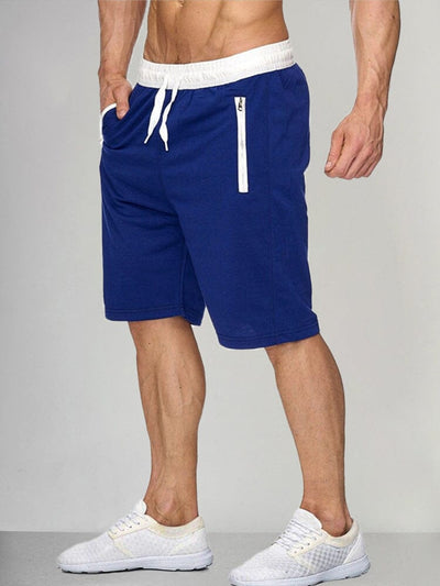 Cotton Style Sport Beach Shorts Shorts coofandystore Blue M 
