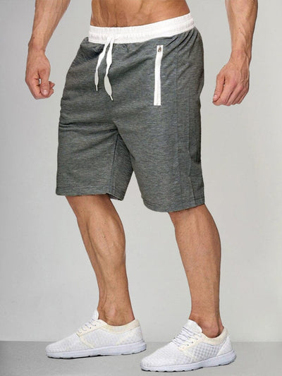 Cotton Style Sport Beach Shorts Shorts coofandystore Dark Grey M 