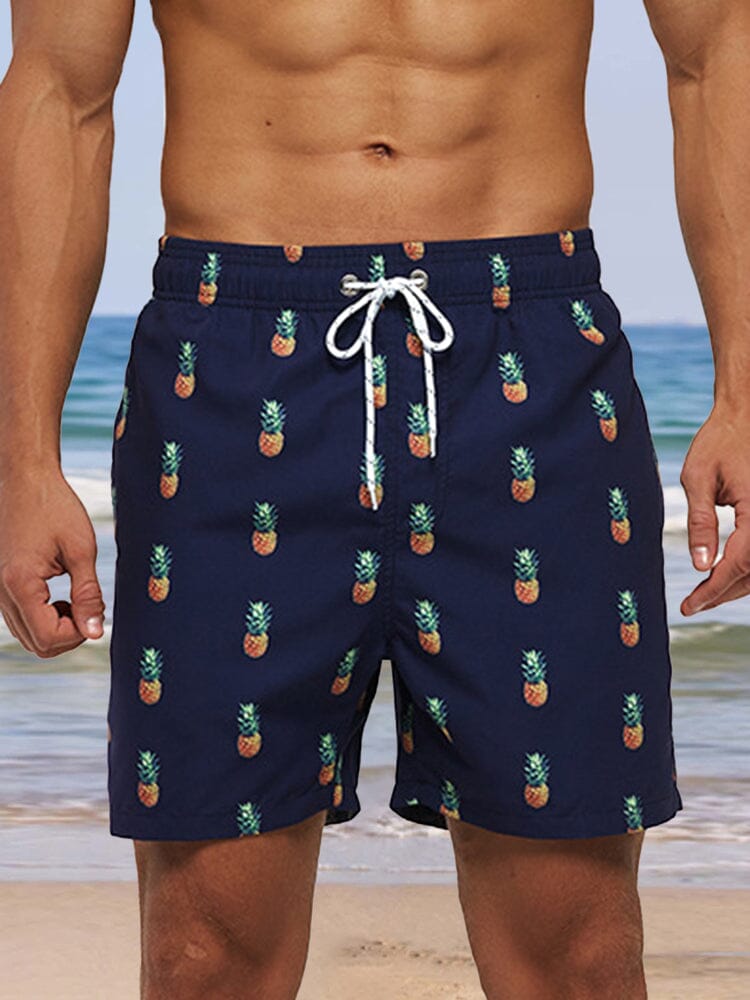 Casual Breathable Printed Beach Shorts Shorts coofandystore PAT1 M 
