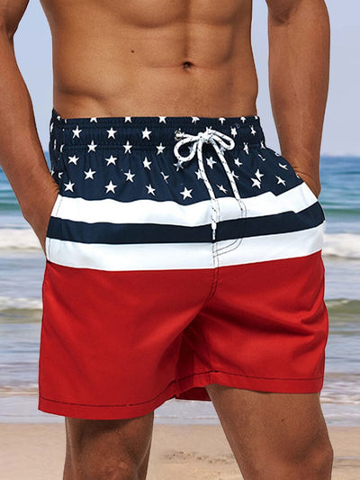 Casual Breathable Printed Beach Shorts Shorts coofandystore 