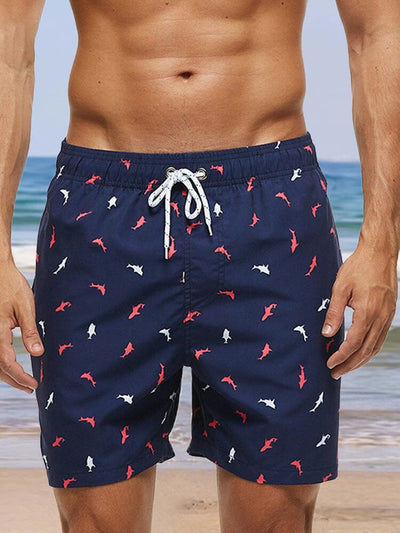 Casual Breathable Printed Beach Shorts Shorts coofandystore PAT3 M 