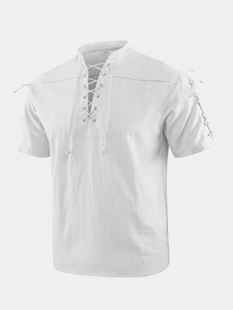 Punk Retro Cotton Linen Shirt Shirts coofandystore 