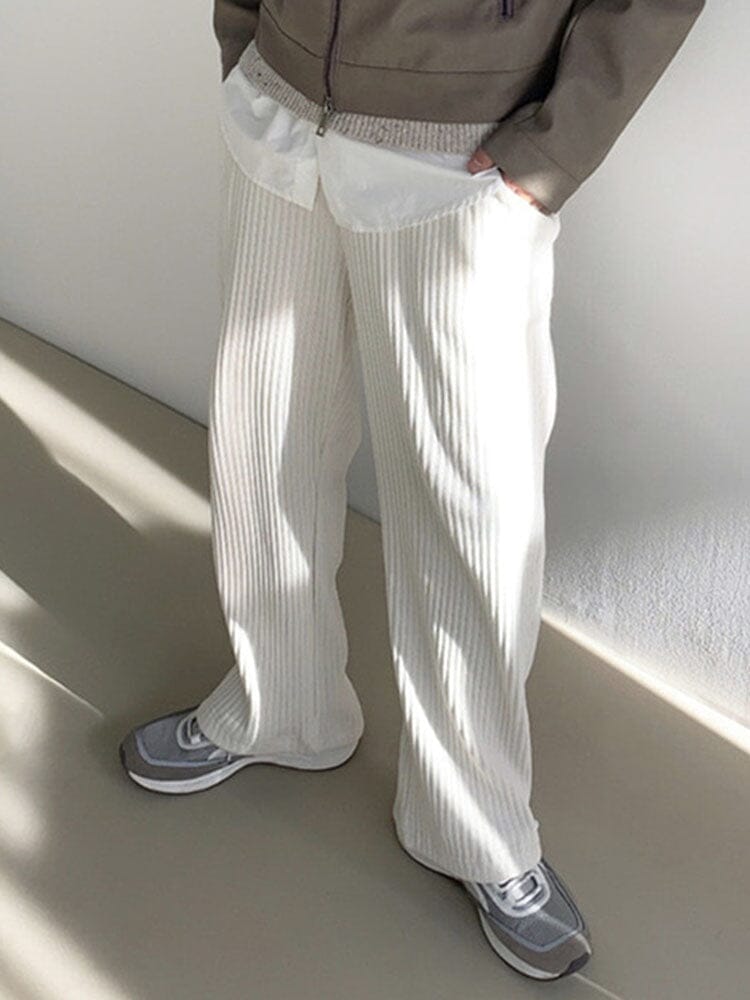 Solid Color Corduroy Pants Pants coofandystore 