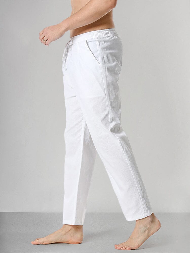 Casual Cotton Linen Pants Pants coofandystore 