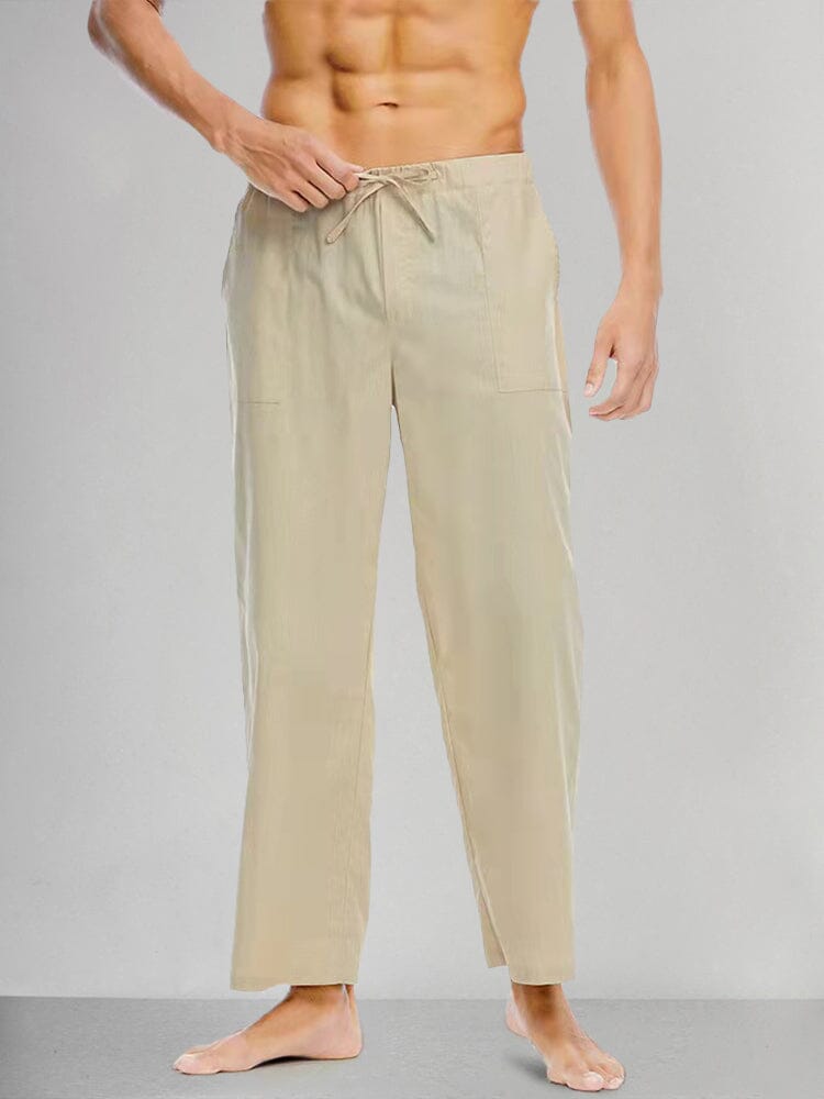 Casual Cotton Linen Style Pants Pants coofandystore 