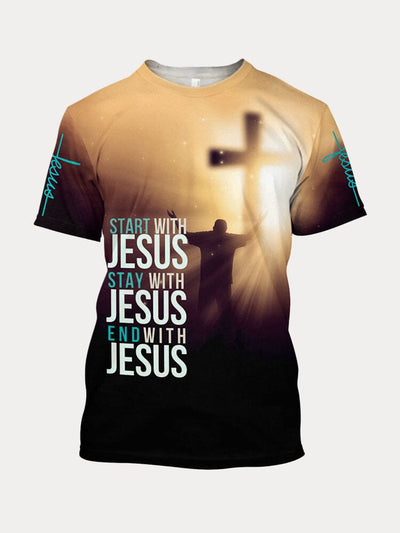 Easter Trendy Printed T-shirt T-Shirt coofandystore PAT7 S 