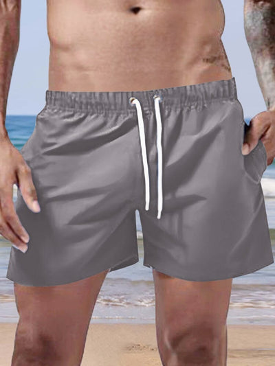 Solid Quick-drying Shorts Shorts coofandystore Grey M 