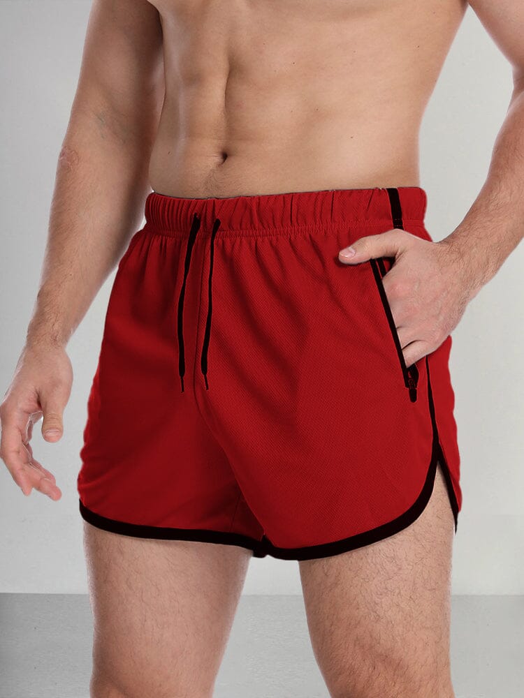 Quick-drying Sports Beach Shorts Shorts coofandystore Red M 