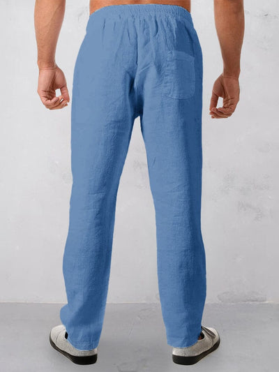 Cotton Solid Color Pants Pants coofandystore 