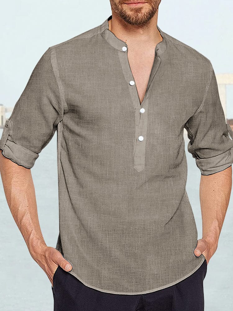 Stylish Cotton Shirt - Comfortable and Versatile – COOFANDY