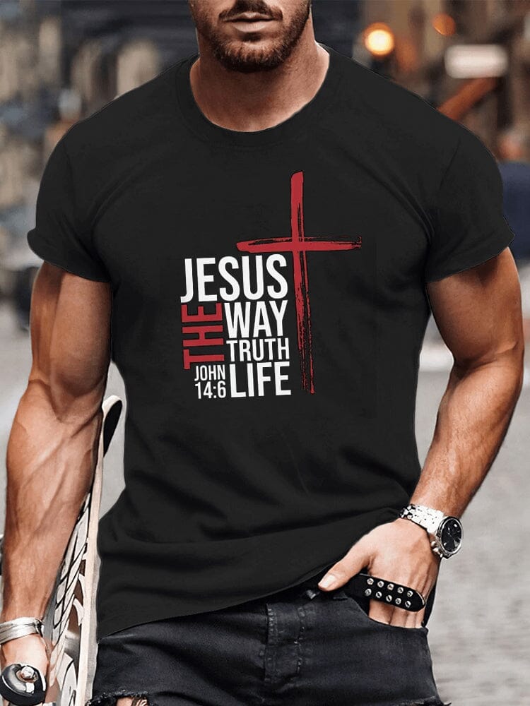 Easter Cross Graphic T-shirt T-Shirt coofandystore PAT16 S 