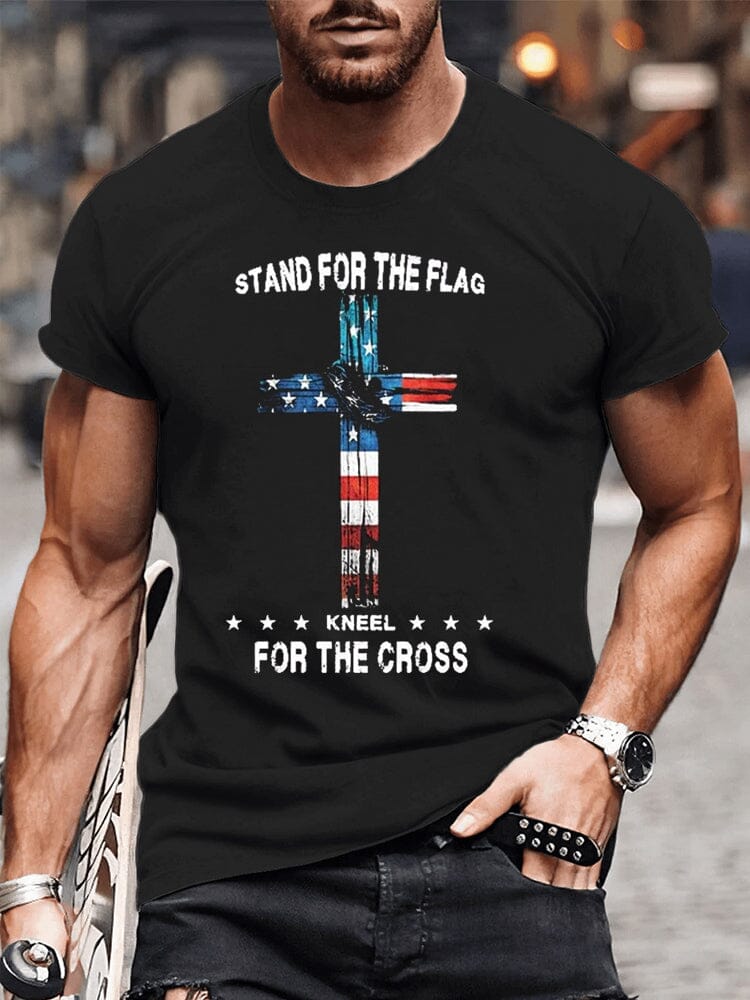 Easter American Flag Pattern T-shirt T-Shirt coofandystore PAT24 S 