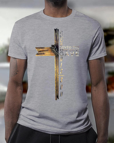 Easter Cross Graphic Casual T-shirt T-Shirt coofandystore PAT2 S 