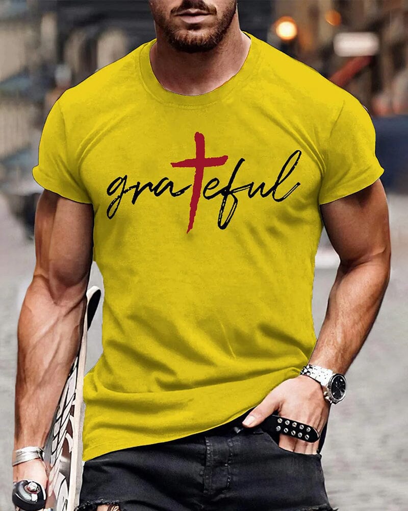 Easter Words Printed T-shirt T-Shirt coofandystore PAT26 S 