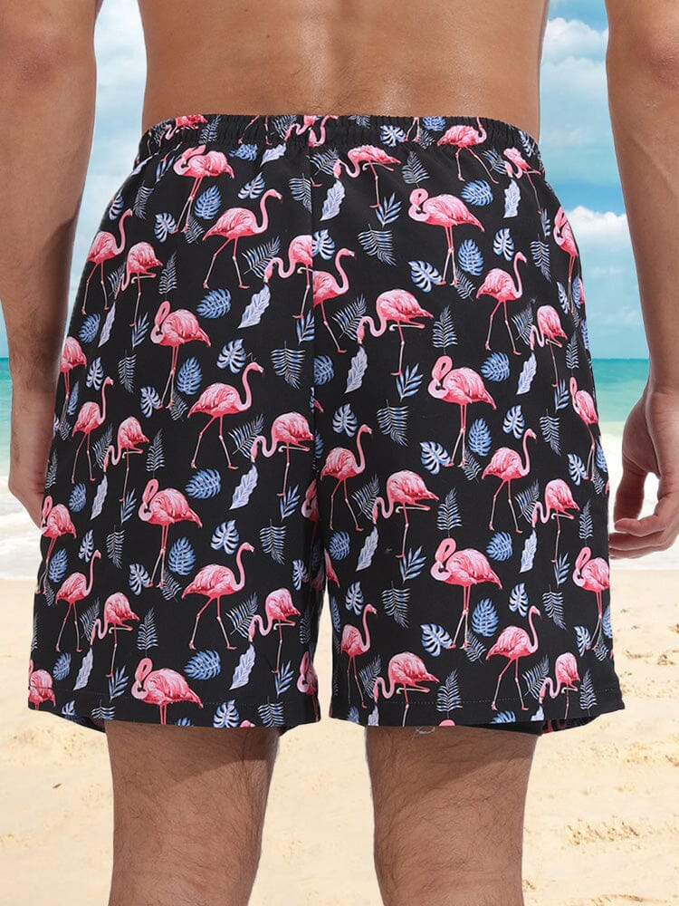 Casual Quick-drying Double Layers Hawaiian Beach Shorts Shorts coofandystore 